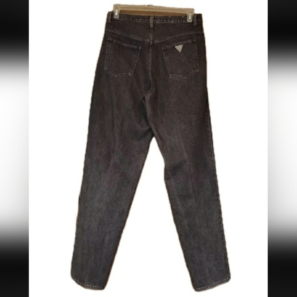 Vintage Guess American Tradition 38075-30 Brown Denim Jeans Men's 34x34 USA Made